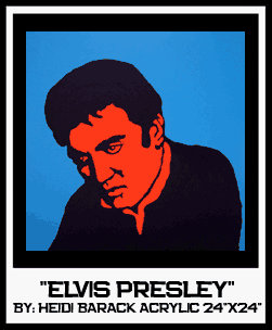 ELVIS PRESLEY BLUE