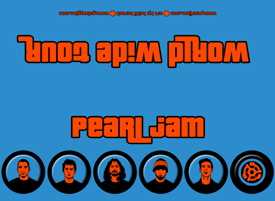 PEARL JAM BUTTON ARTWORK FOR 