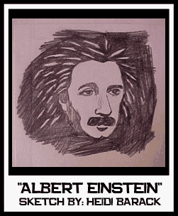 ALBERT EINSTEIN SKETCH