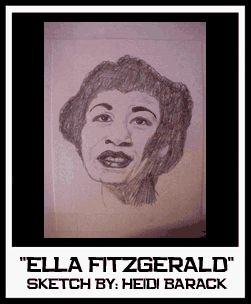 ELLA FITZGERALD SKETCH