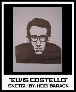 ELVIS COSTELLO SKETCH