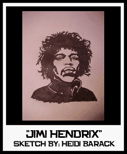 JIMI HENDRIX SKETCH