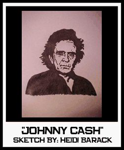 JOHNNY CASH SKETCH