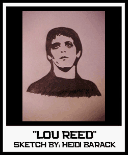 LOU REED SKETCH