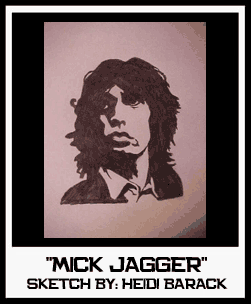 MICK JAGGER SKETCH