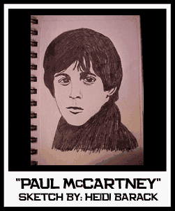 PAUL McCARTNEY SKETCH