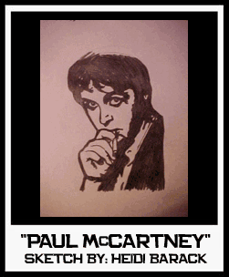 PAUL McCARTNEY SKETCH