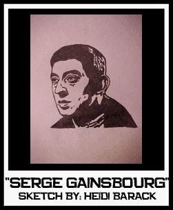 SERGE GAINSBOURG SKETCH